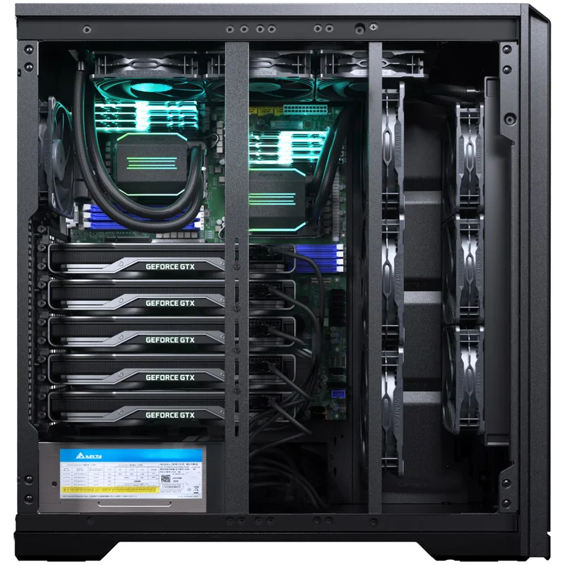 Phanteks Enthoo Pro II Server Edition Closed Panel Full Tower Case - Black 7