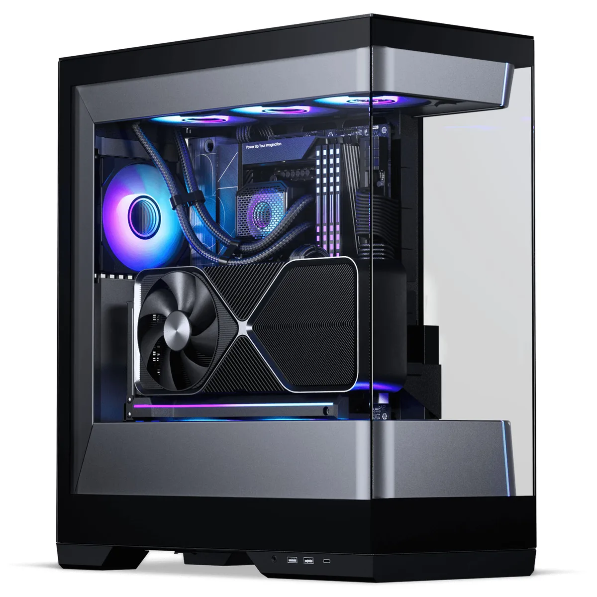 Phanteks Evolv Series S2 Case - Silver Black 2