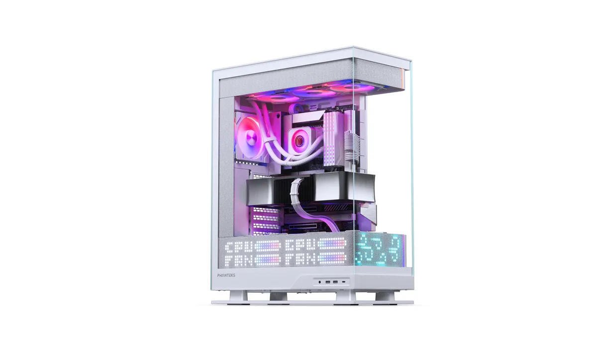 Phanteks Evolv Series X2 Case LED Matrix DRGB - Grey White 14