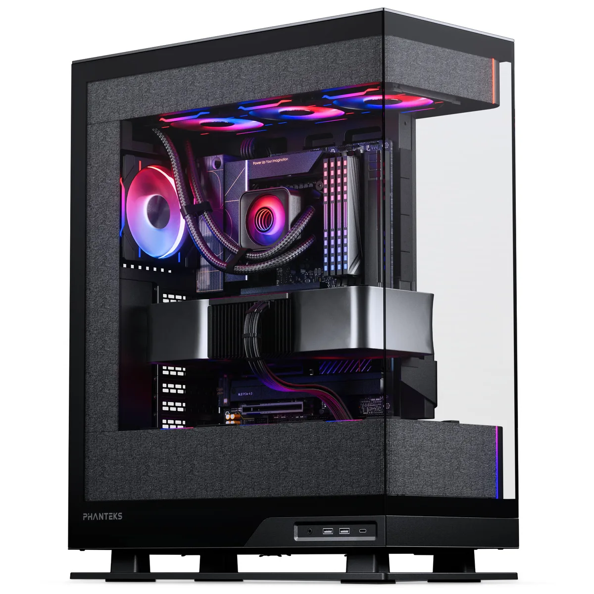 Phanteks Evolv X2 Case LED Matrix DRGB - Charcoal Black 4