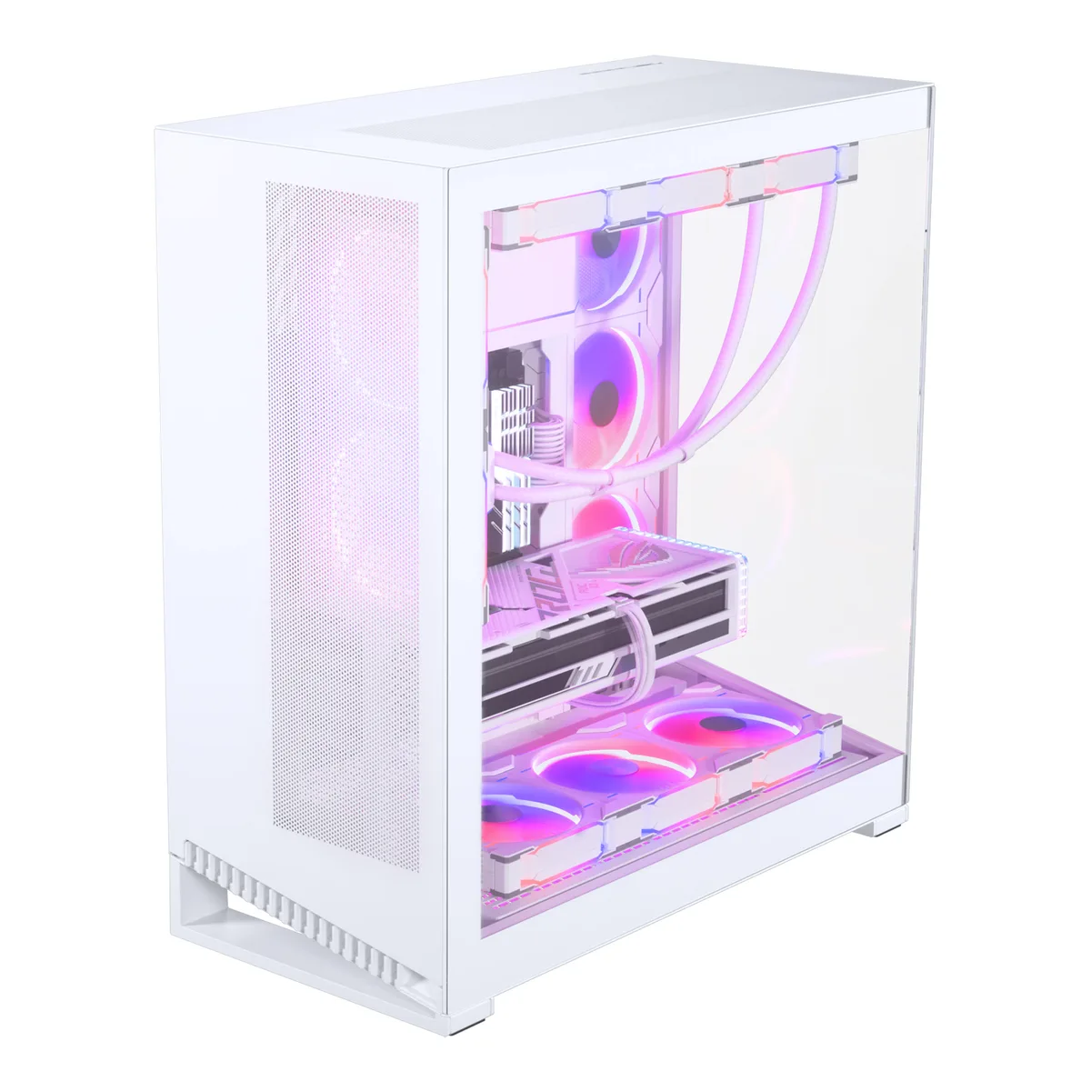 Phanteks NV9 Case Tempered Glass Windows, DRGB, Matte White 21