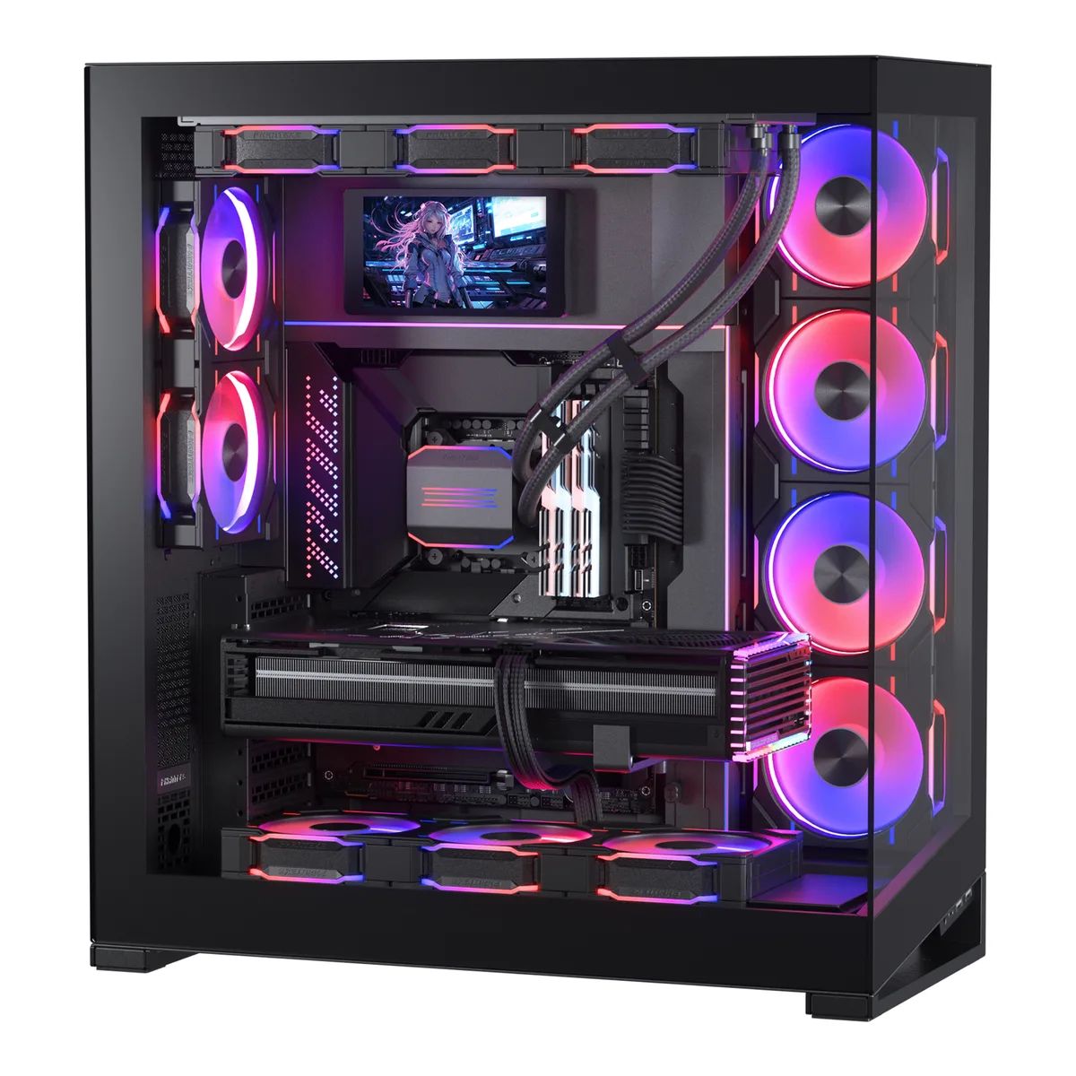 Phanteks Universal Hi-Res Display - Black 5