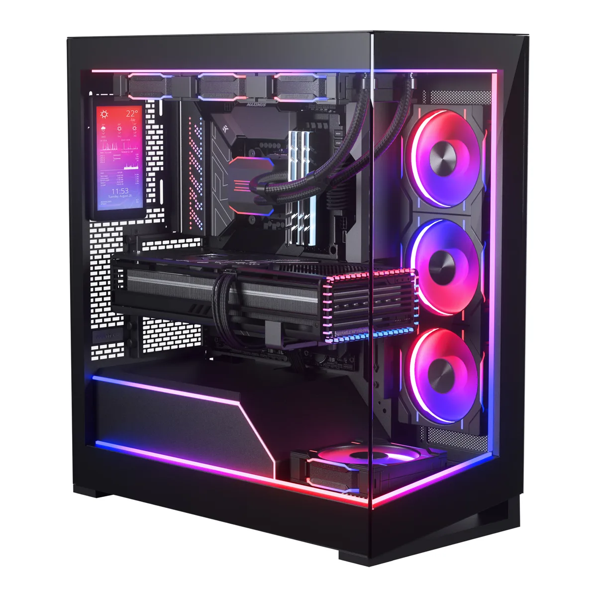 Phanteks Universal Hi-Res Display - Black 7