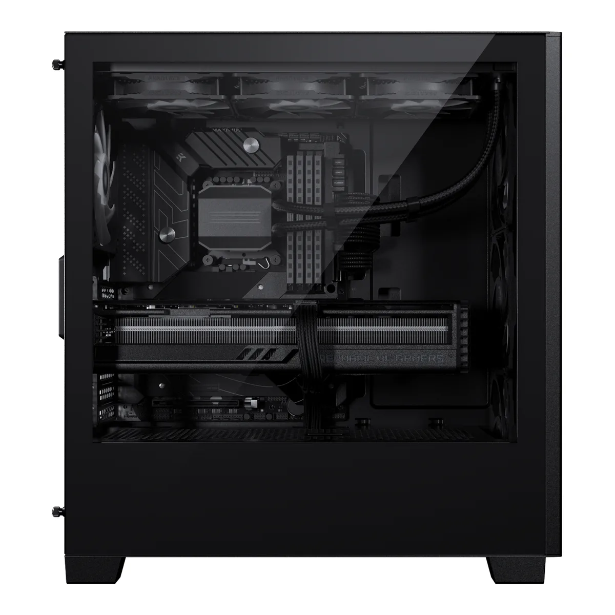 Phanteks XT Pro ATX Case Tempered Glass Window, Black 3