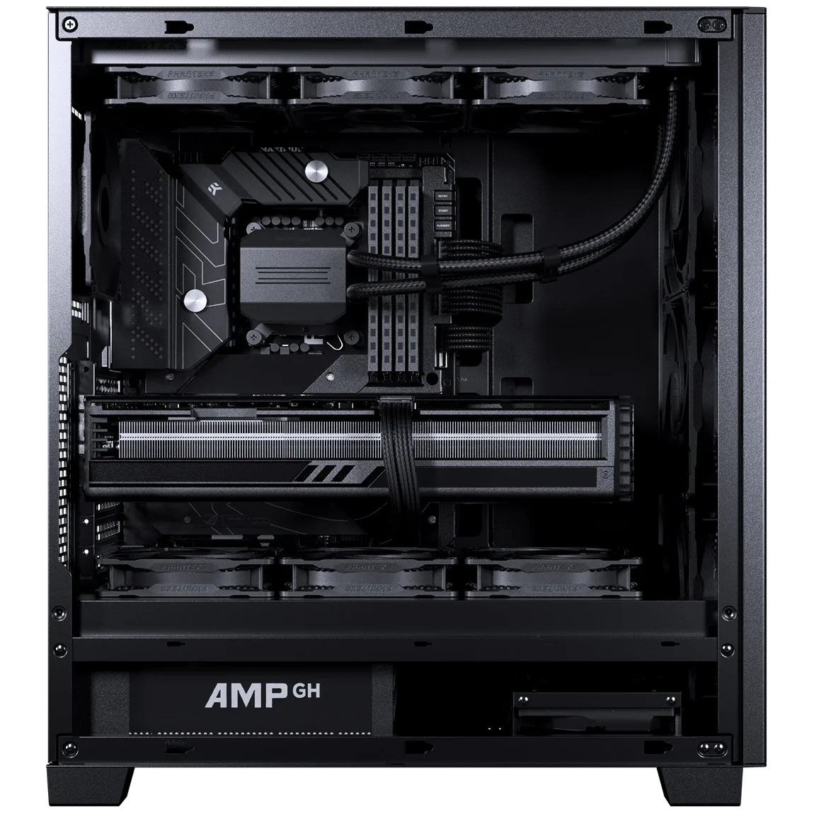 Phanteks XT Silent ATX Case Closed Panel Black 11