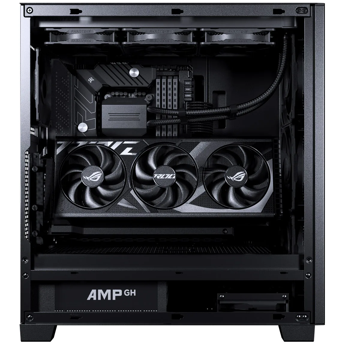 Phanteks XT Silent ATX Case Closed Panel Black 12