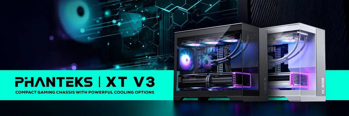 PHANTEKS XT V3 Micro-ATX Case - Black 17