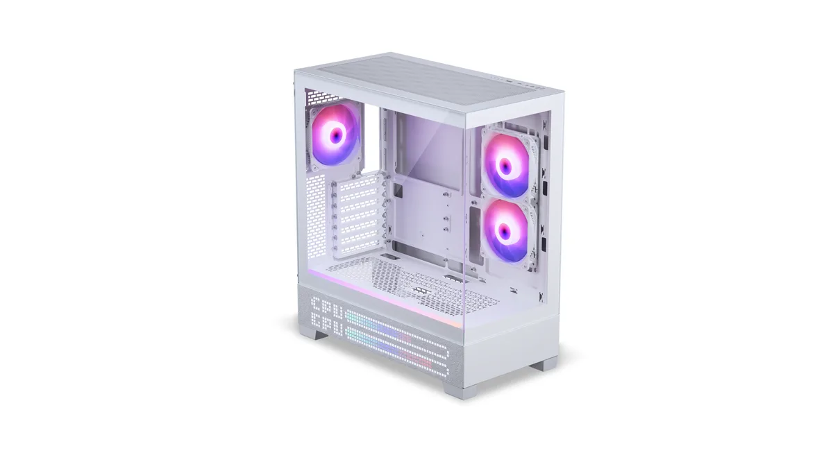 Phanteks XT View ATX Case Tempered Glass Windows, White 18