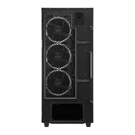 Sharkoon REV300 Black Mid Tower Tempered Glass PC Gaming Case 4