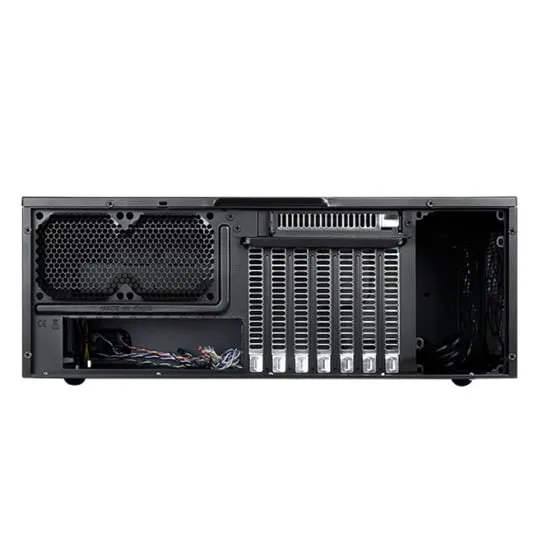 Silverstone Black Grandia GD09 HTPC Desktop PC Case 2