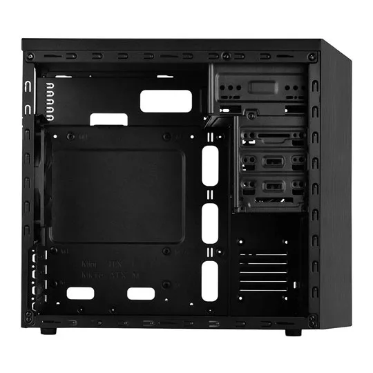 SilverStone PS16B Precision Mini Tower micro-ATX Case Black 3