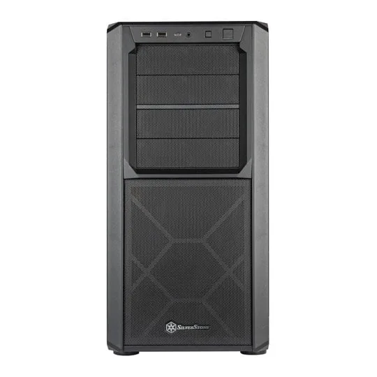 SilverStone SETA D1 Black Mid Tower PC Case 2