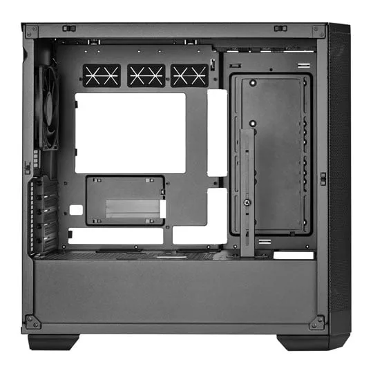 SilverStone SETA H2M Black MicroATX PC Case 2