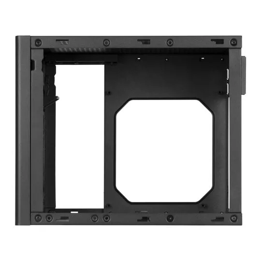 SilverStone SUGO 16 Compact Cube Mini-ITX Case Black (ATX PSU) 2