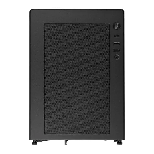 SilverStone SUGO 16 Compact Cube Mini-ITX Case Black (ATX PSU) 3