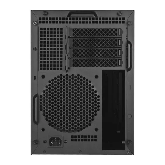SilverStone SUGO 17 Compact Micro-ATX Case Black 3