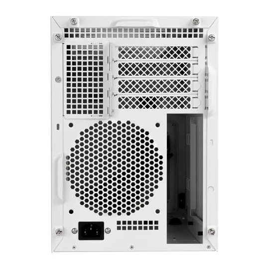 SilverStone SUGO 17 Compact Micro-ATX Case White 3
