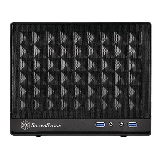Silverstone Sugo SG13B mini-ITX Cube Case Black 2