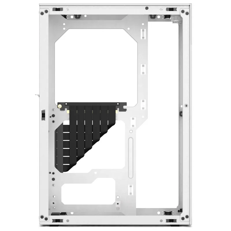 Ssupd Meshlicious Mini ITX Case - Full Mesh - White 3