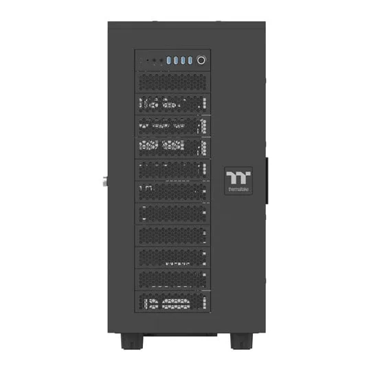 Thermaltake AX700 TG Tempered Glass Black Super Tower PC Case 3