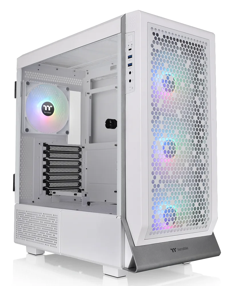 Thermaltake Ceres 500 TG ARGB Mid Tower Case - White