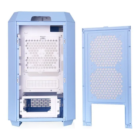 Thermaltake The Tower 250 Hydrangea Blue Mini-Tower Tempered Glass mITX PC Gaming Case 4
