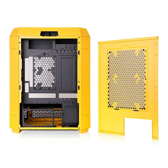 Thermaltake The Tower 600 Bumblebee Mid Tower Tempered Glass PC Gaming Case 4