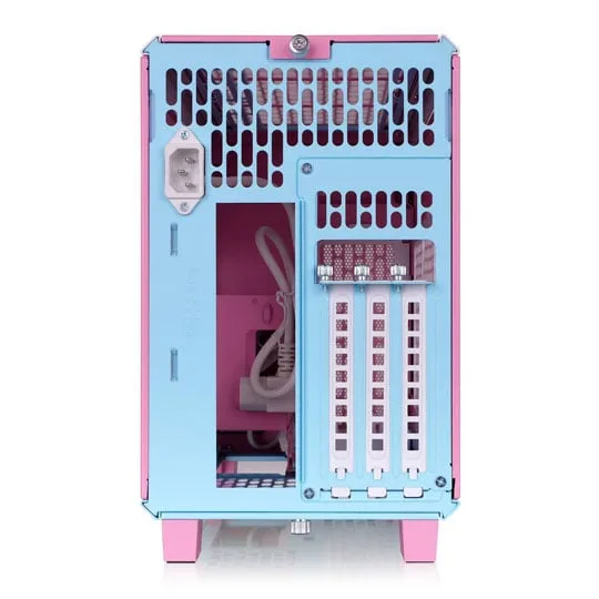 Thermaltake TR100 Bubble Pink Mini Tower mITX PC Gaming Case 4