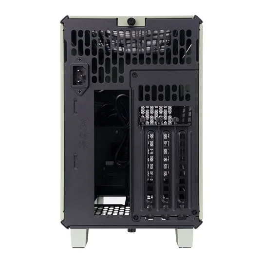 Thermaltake TR100 Green Mini Tower mITX PC Gaming Case 4