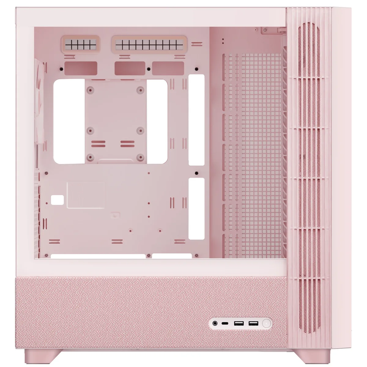 TRYX FLOVA F50 Mid Tower Case With Crossflow Fan - Black 12