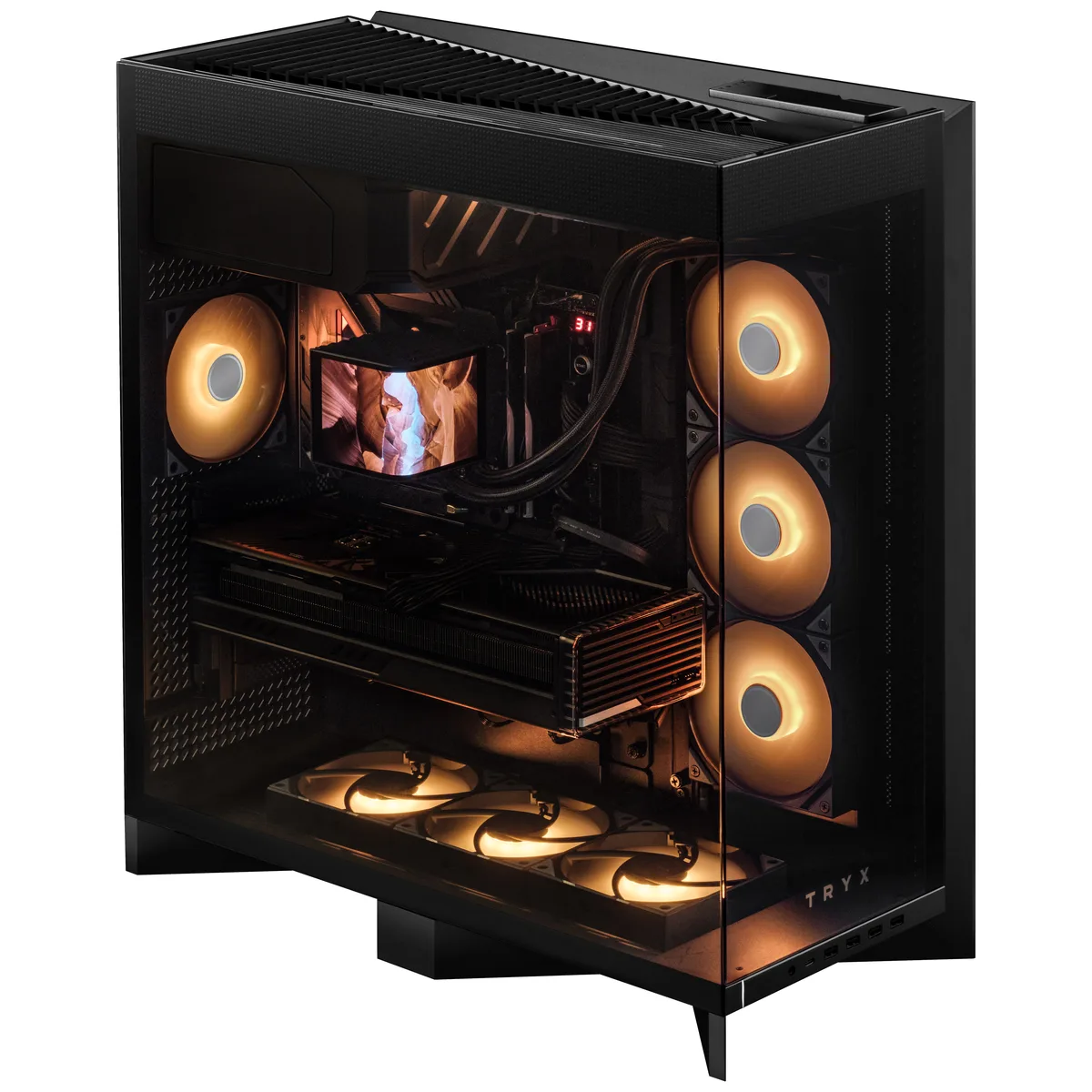 TRYX LUCA L70 Midtower Case Black 2
