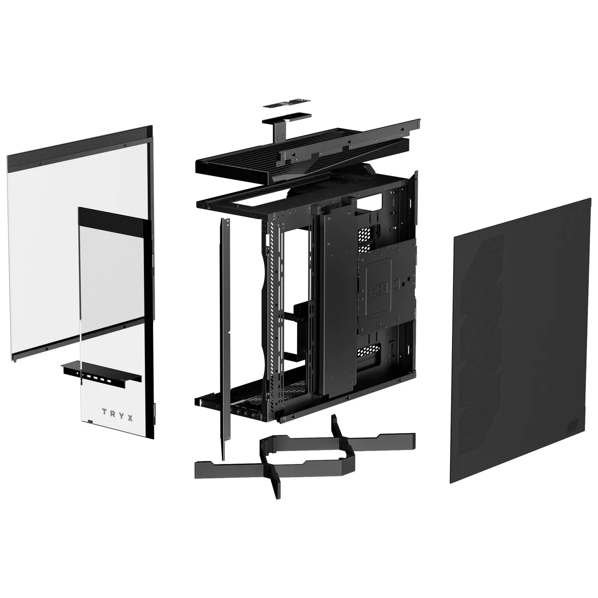 TRYX LUCA L70 Midtower Case Black 14