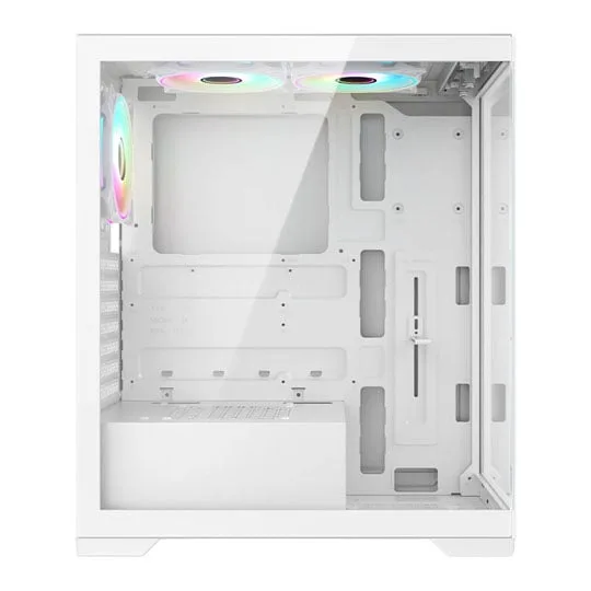Vida Vetro White Tempered Glass ATX PC Gaming Case 2