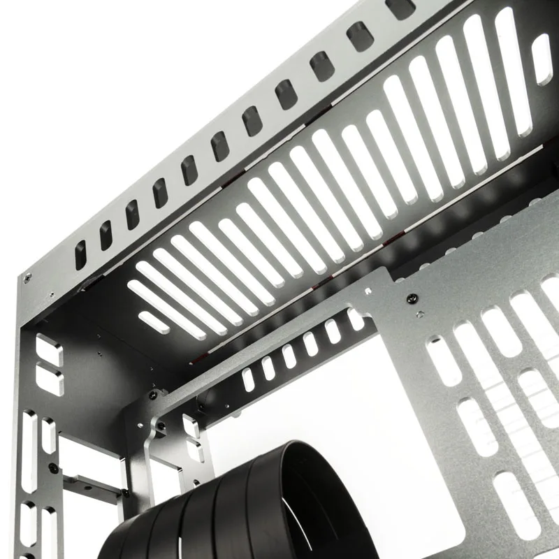 Zalman Z-Machine 300 Aluminium Mini-ITX Case - Silver Window 2