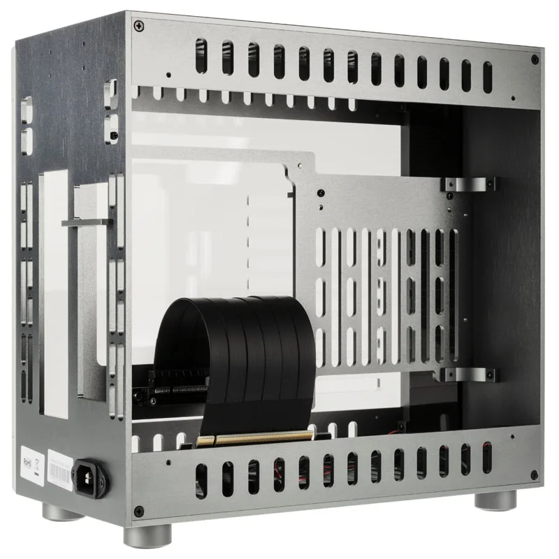 Zalman Z-Machine 300 Aluminium Mini-ITX Case - Silver Window 8