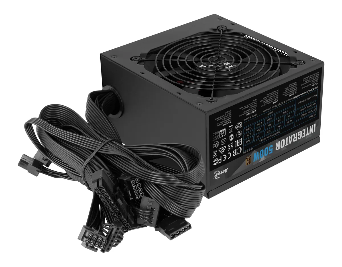 Aerocool Integrator 500W 80 Plus Bronze Power Supply 5