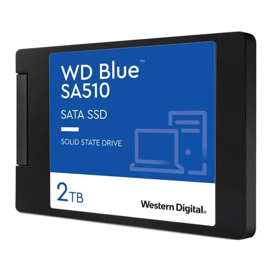 WD Blue SA510 2TB 2.5" SATA SSD/Solid State Drive 3