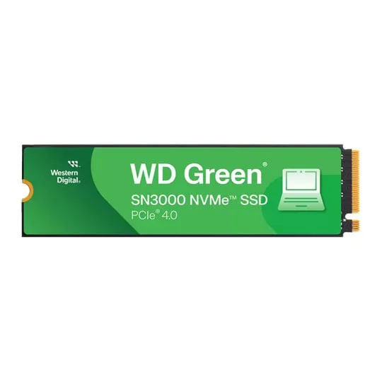 WD Green SN3000 2TB M.2 PCIe 4.0 NVMe SSD / Solid State Drive 2