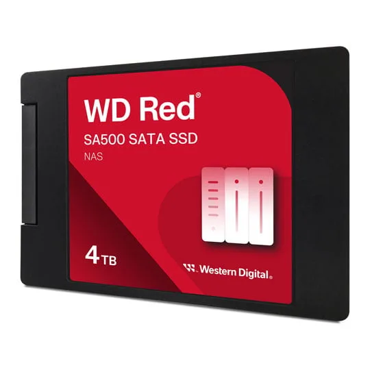 WD Red SA500 4TB 2.5" NAS SATA SSD / Solid State Drive 2