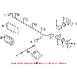 Parking Aid System Wiring Harness (With Active Side Bar)