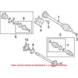 Audi CV Joint Bolt N91175601 - Genuine VW/Audi