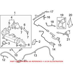 BMW Vacuum Line Adapter 11717799853 - Genuine BMW