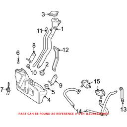 Washer Fluid Reservoir 61-66-8-252-722-M9 Genuine BMW