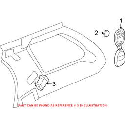 Tire Pressure Monitoring System Receiver Genuine Chevrolet 20863945