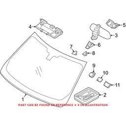 Land Rover Lane Departure System Camera LR081491 - Genuine Land Rover