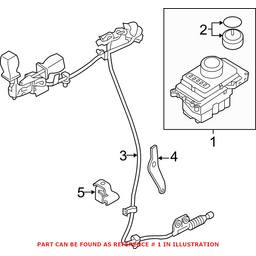 Land Rover Automatic Transmission Shift Lever LR117067 - Genuine Land Rover