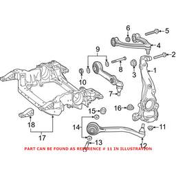 Mercedes Suspension Control Arm Nut 005990245064 - Genuine Mercedes