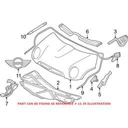 Mini Emblem - Front (MINI) 51140660106