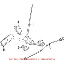 Mini Antenna Rod 65203453893