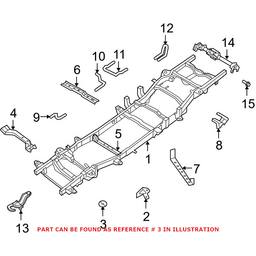 Genuine Dodge Body Mount Cushion 55276324AB Genuine Dodge 55276324AB